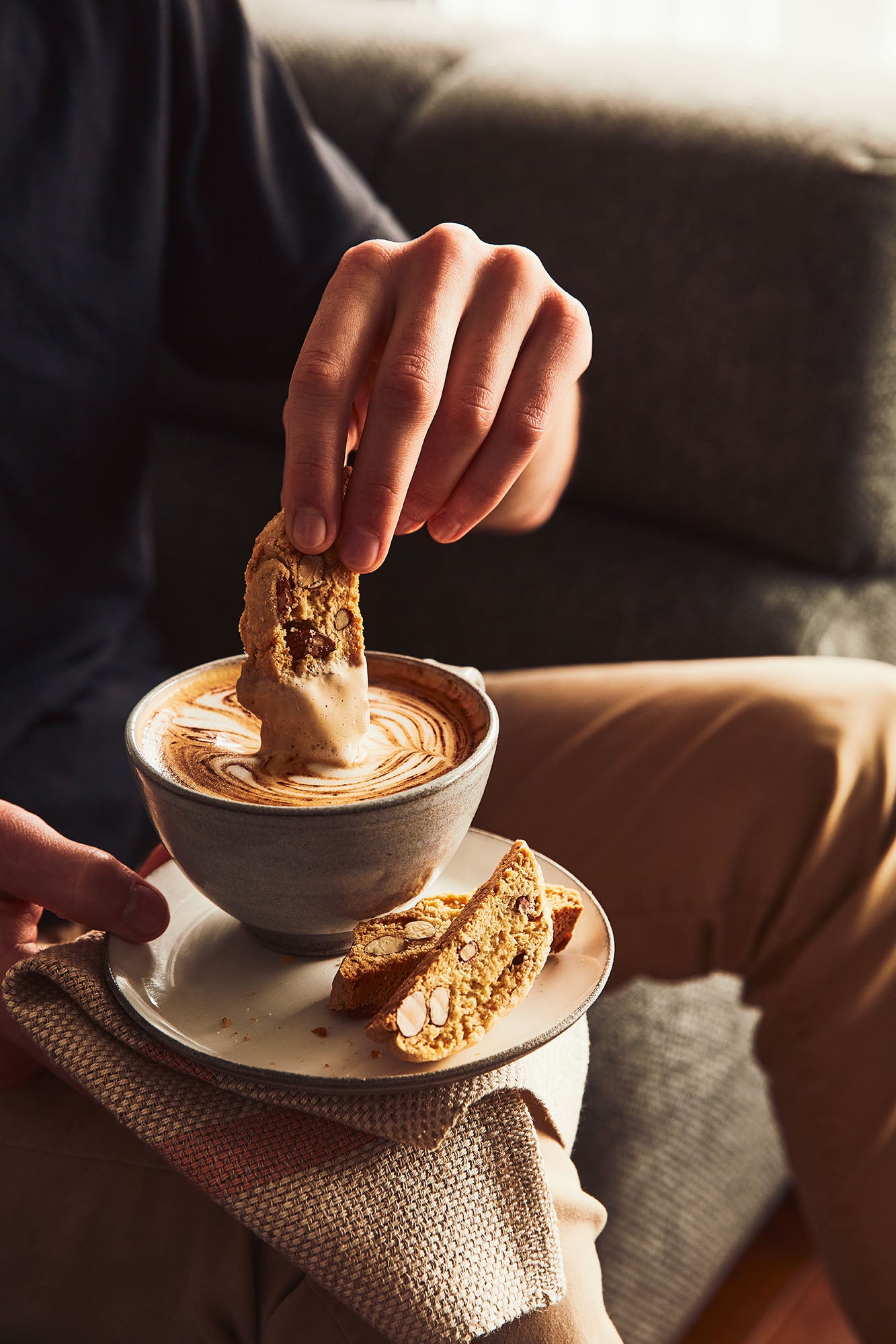 La recette de biscottis par Kareen Grondin