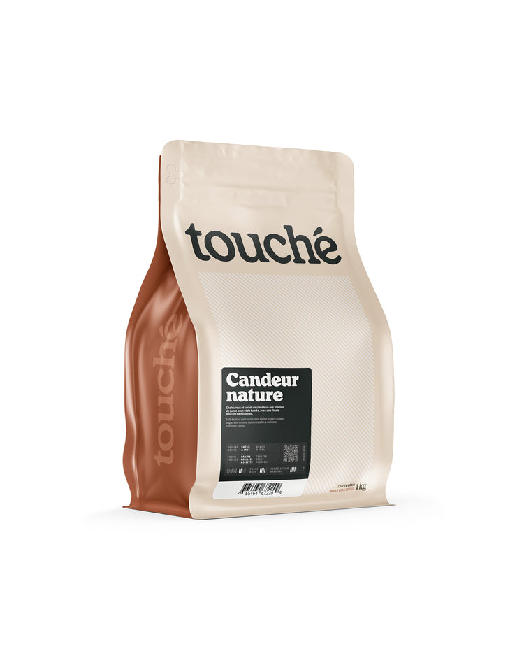 Sac de café Candeur nature 1kg Bio-Équitable