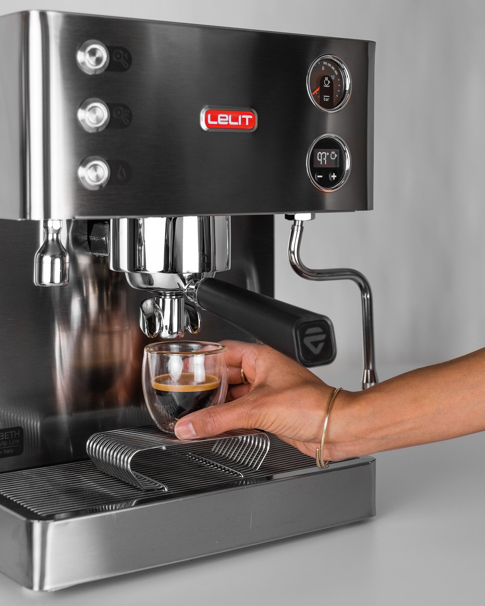 Machine Espresso manuelle résidentielle Lelit Elizabeth PL92T – Édika