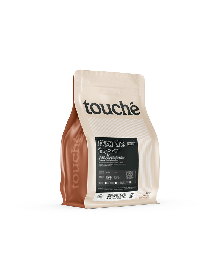 Sac de café Feu de foyer 300g Déca Bio-Équitable