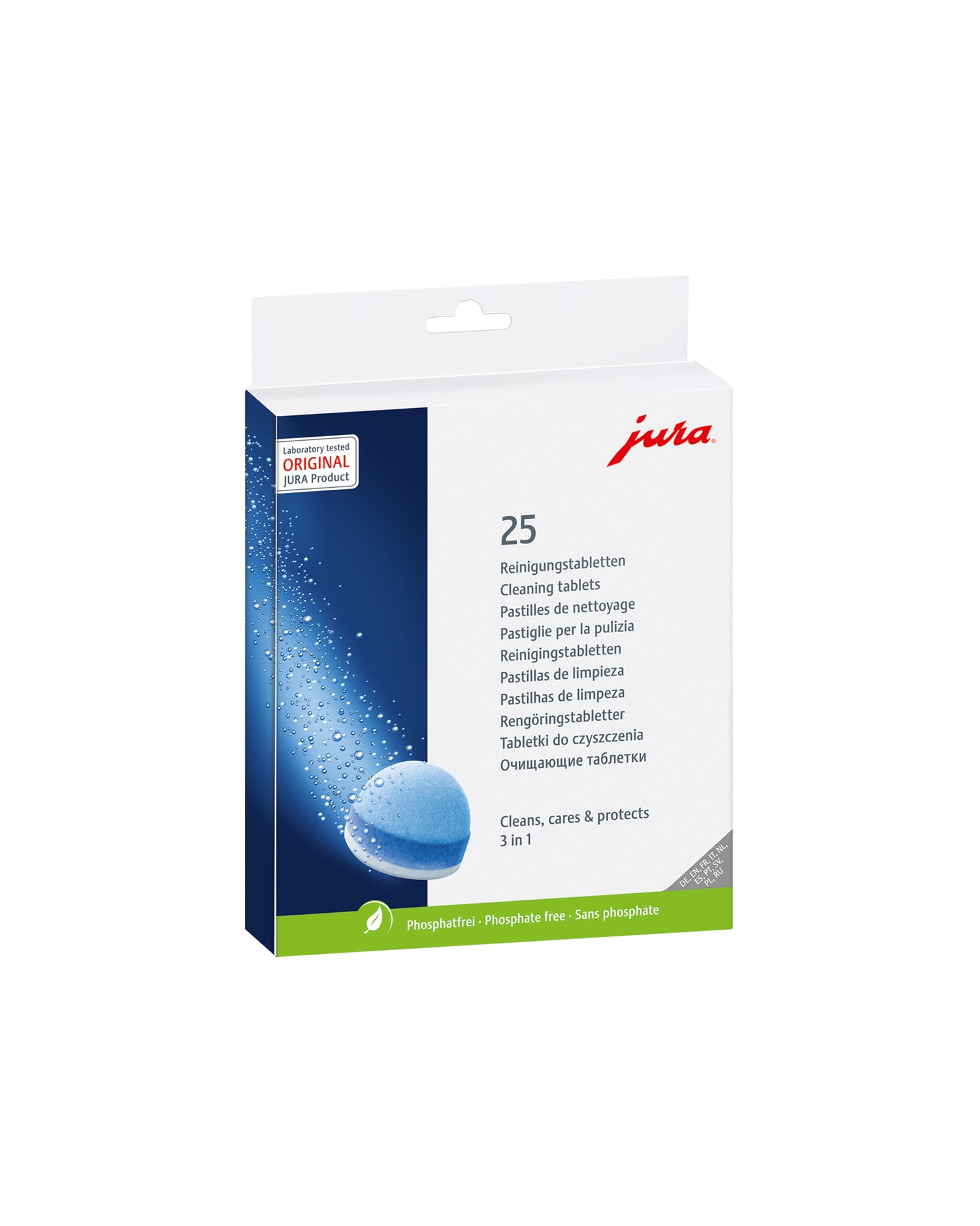 Pastille de nettoyage pour machine Jura - Solute 2 phases 3,5gr - 20 pièces